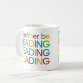 Ich würde lieber lesen – I’d rather be reading コーヒーマグカップ (正面左)