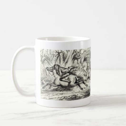 Ichabodクレーン連続した遠くに コーヒーマグカップ (左)