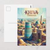 Ichan Kala Uzbekistan ポストカード (正面/裏面)