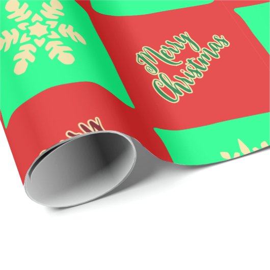 Ichimatsu Christmas Pattern ラッピングペーパー (ロールコーナー)