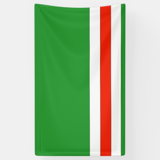 Ichkeriaの旗 横断幕 (縦)