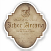 Ichor Arcana Blood of Wraith アポセカリーDC シール (正面)