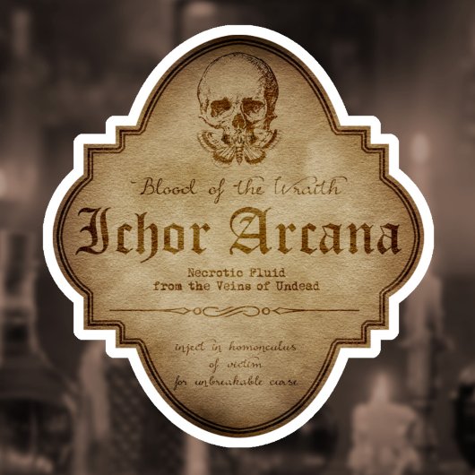 Ichor Arcana Blood of Wraith アポセカリーDC シール