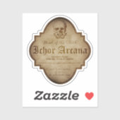 Ichor Arcana Blood of Wraith Apothecary DC シール (シート)