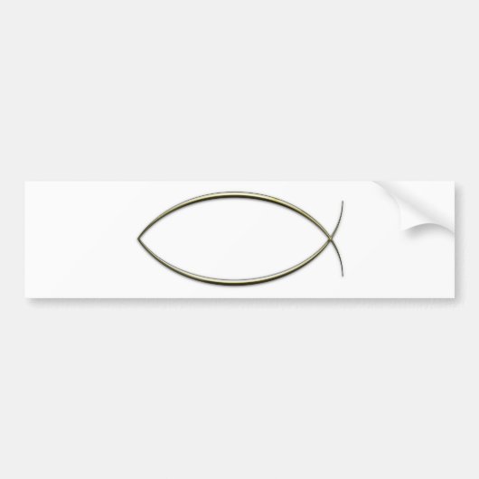 Ichthus バンパーステッカー (正面)