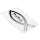 Ichthys – クリスチャン – イエズフィッシュ マグネット (右側)