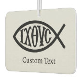 Ichthys Christian Symbol カーエアーフレッシュナー (左)