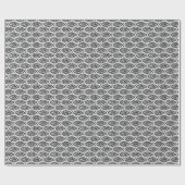 Ichthys Christian Symbol Pattern ラッピングペーパー (フラット)