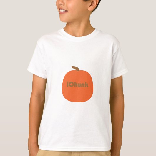 ichunkのカボチャTシャツおよびギフト Tシャツ (正面)