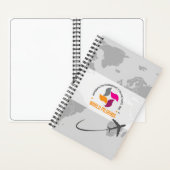 ICI World Pilgrims Spiral Journal ノートブック (内側)