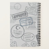 ICI World Pilgrims Spiral Journal ノートブック (裏面)