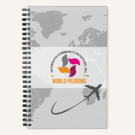 ICI World Pilgrims Spiral Journal ノートブック
