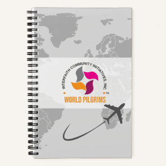 ICI World Pilgrims Spiral Journal ノートブック