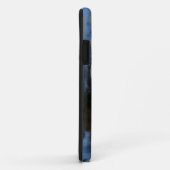 Icicicicles抽象芸術ブルー冬の写真 Case-Mate iPhoneケース (裏面/右)