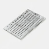 Icicle , 4" x 6" ポストイット (アングル)