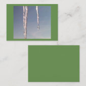 Icicles名刺 名刺 (正面/裏面)