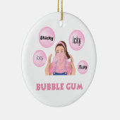 Ickyスティック、IckyスティックBubblegum Ms RachOrantainment セラミックオーナメント (右)
