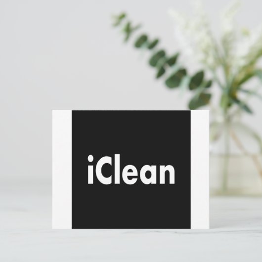 iClean ポストカード (スタンド正面)
