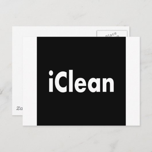 iClean ポストカード (正面/裏面)