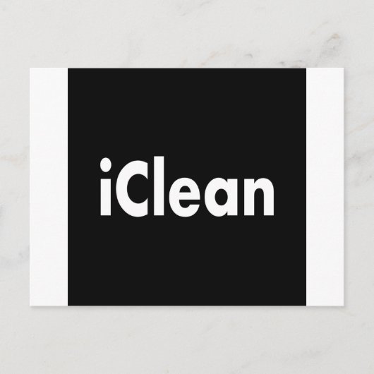 iClean ポストカード (正面)