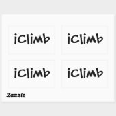 iClimb 長方形シール (シート)