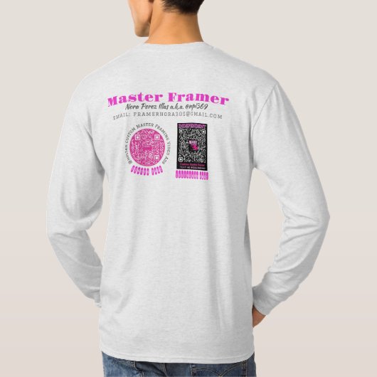 ICMF -長袖シャツ Tシャツ (裏面)