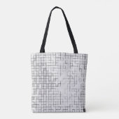 ICN CODE COLLECTIONのグリッドロック トートバッグ (裏面)