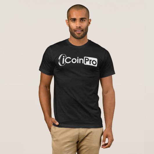 iCoinProメンズTシャツ Tシャツ (正面フル)