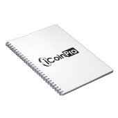 iCoinProLogoブラック ノートブック (右側)