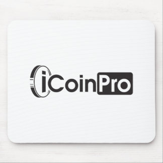 iCoinProLogoブラック マウスパッド