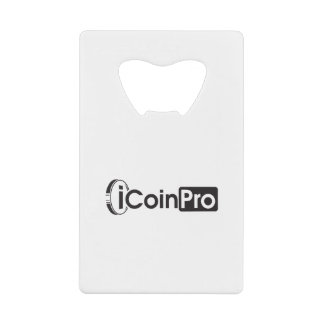 iCoinProLogo黒 クレジットカード栓抜き
