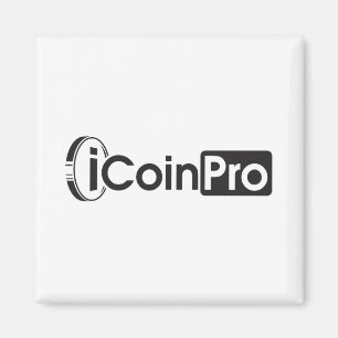 iCoinProLogo黒 マグネット