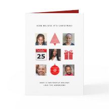 ICON 信じ its Christmas 5 PHOTO COLLAGE モダン