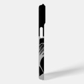 ICON iPhoneケーストレンド抽象芸術ブルー海 Case-Mate iPhoneケース (裏面 / 右)