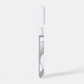 ICON iPhoneケース トレンド 抽象的な青い海  iPhone 15ケース (右側面)