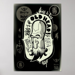 Icon John Black Labelポスター ポスター