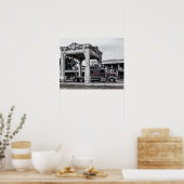 Icon Kenworth W900L Fleenor Bros. ポスター (キッチン)