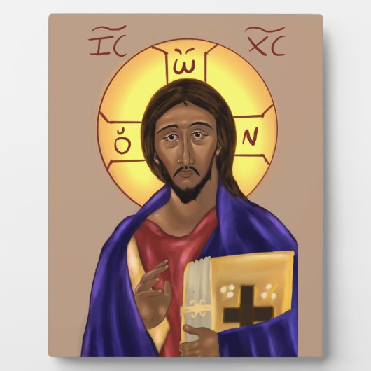Icon of Christ フォトプラーク (正面)