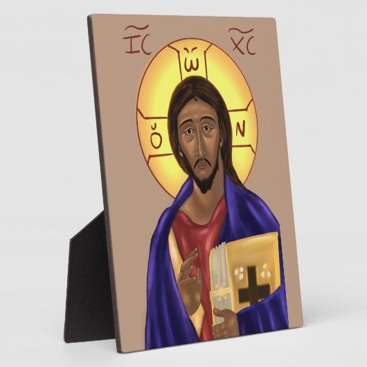 Icon of Christ フォトプラーク (側面)