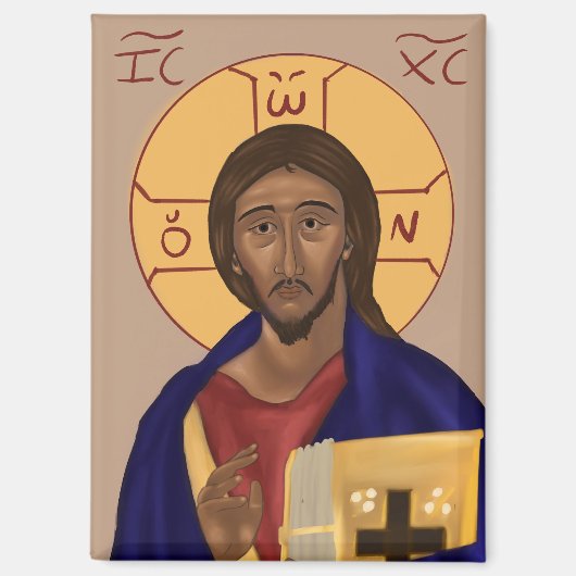 Icon of Christ マグネット (正面)
