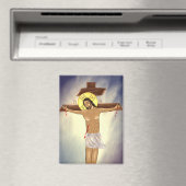 Icon of Christ on the Cross マグネット (インサイチュ (食洗機))
