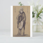 Icon of Saint Elijah the Prophet Holy Card サンキューカード (スタンド正面)