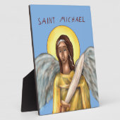 Icon of Saint Michael フォトプラーク (側面)