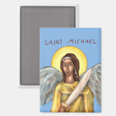Icon of Saint Michael マグネット (正面/裏面)