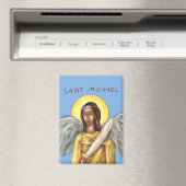 Icon of Saint Michael マグネット (インサイチュ (食洗機))