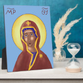 Icon of the Mother of God  フォトプラーク (側面)