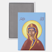 Icon of the Mother of God マグネット (正面/裏面)
