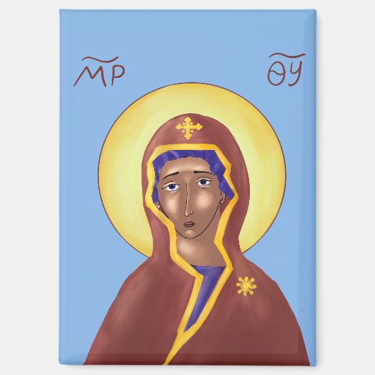Icon of the Mother of God マグネット (正面)