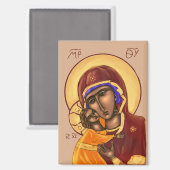 Icon of the Mother of God マグネット (正面/裏面)