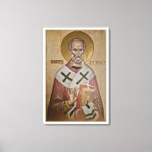 Icon of the Saint Nicholas キャンバスプリント (正面)